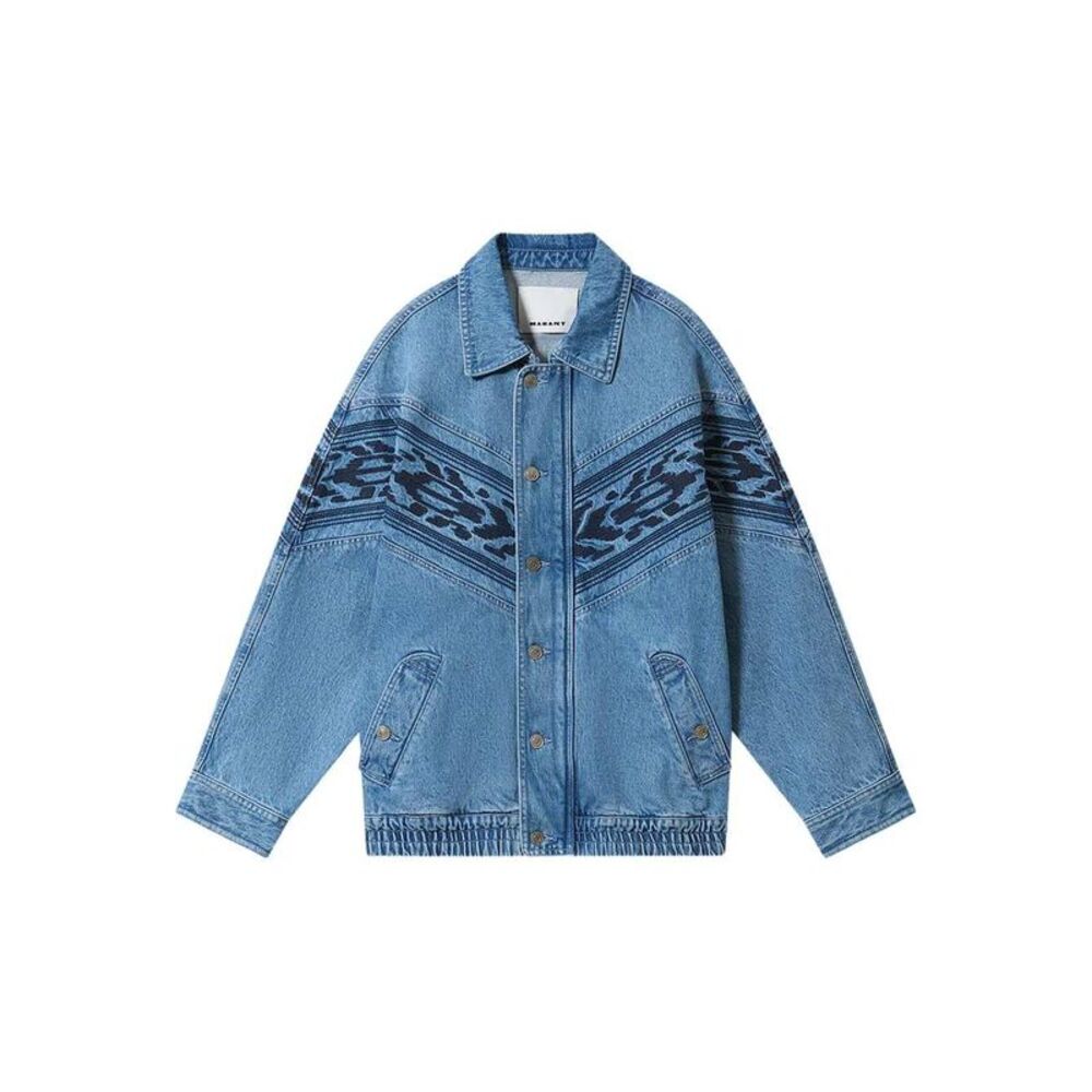 Isabel Marant Men Marant Men Julian Jacket With Embroidery